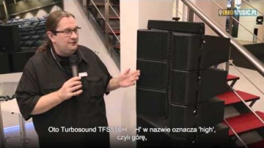 Turbosound TFS-550H / TFS-550L (Subwoofer) - rozwiązania do instalacji stałych