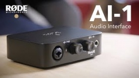 Introducing the R?DE AI-1 Studio Quality Audio Interface