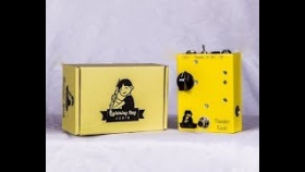 Lightning Boy Audio Thunder Knob high voltage 12AX7 overdrive FX pedal