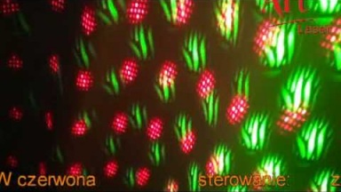 FLy 5  -  laser Art Laser,  2 okna, 2 diody: 50mW  zielona , 100 mW czerwona  artlaser.pl