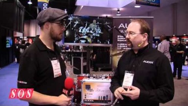 Audix FP &amp; DP Quad - NAMM 2012