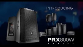 Introducing the PRX800W Series Portable PA with Wireless App Control