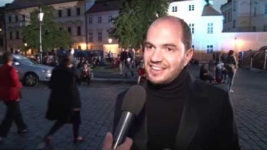 Kirill Gerstein talking about concert in Prague and ANT. PETROF grand piano he played there