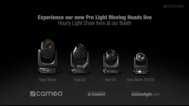 Experience our new Pro Light Moving Heads live at the LDI Show in Las Vegas