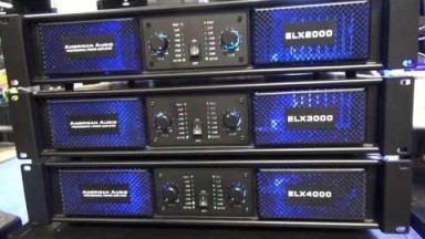 NEW American Audio ELX 2000, 3000, &amp; 4000 Amps