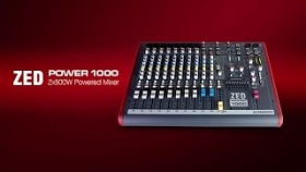Allen &amp; Heath ZED Power 1000 2x500W Powered Mixer