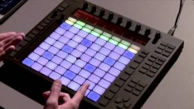 Ableton Push - A new way to play notes and chords