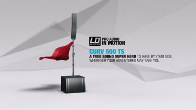 LD Systems CURV 500 TS - COMPACT TOURING ARRAY SYSTEM