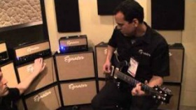 NAMM 2011. Egnater Tweaker 40 and 88 2chan. amps demo or what does it mean working for Egnater