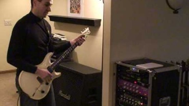Guitar rig - demo of Lexicon MPX-G2 effects