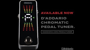 D'Addario Accessories: Chromatic Pedal Tuner