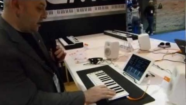 CME Xkey Controller with POLY Aftertouch at NAMM 2013, $99