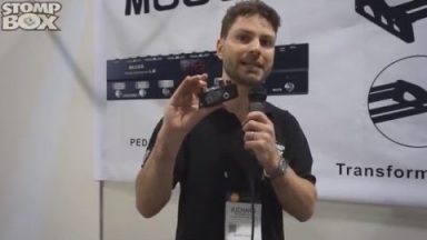 Mooer Micro Drummer Drum Machine Pedal - First Look at Namm 2016