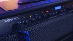 Line 6 Spider V 240HC Head/Combo Amplifier at Winter NAMM 2017