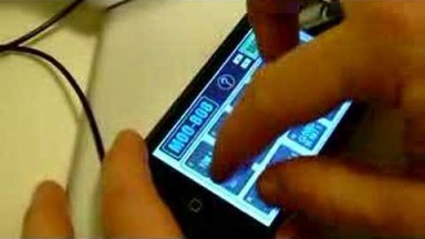Daft Punk- Harder, Better, Faster, Stronger on Apple iTouch