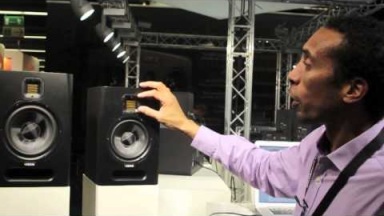 Adam F series speakers @ Musikmesse 2012