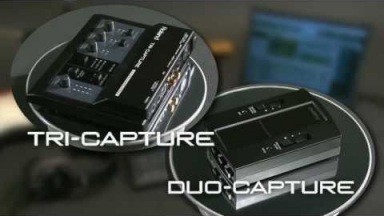 TRI-CAPTURE/DUO-CAPTURE USB Audio Capture Overview