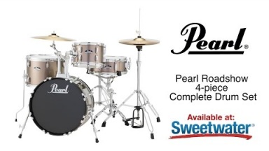 Pearl Roadshow 4-piece Complete Drum Set Review by Sweetwater