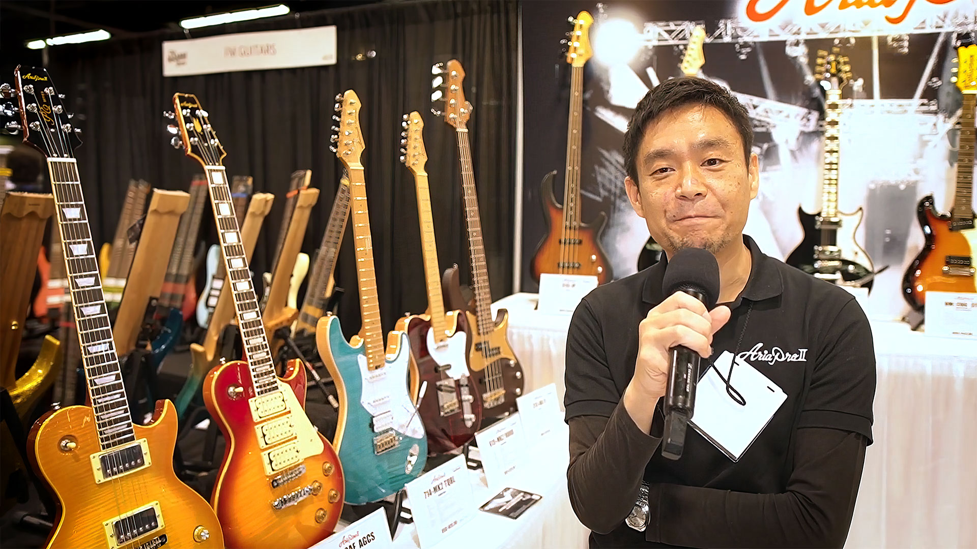 Japońskie gitary Aria: Cuda na 2022 rok [NAMM'22]