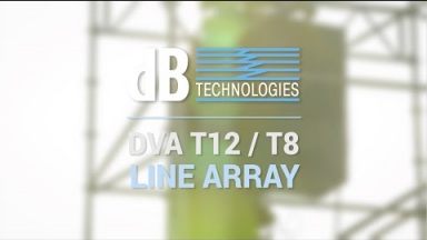  dbTechnologies line array: T12 i T8