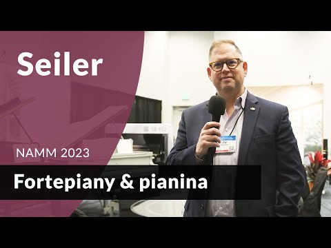 Coś pięknego! Fortepiany SEILER oraz digital piano [NAMM 2023]
