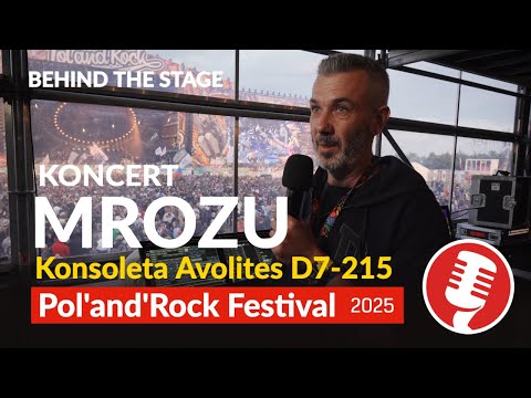 Avolites D7 na koncercie Mrozu ? PolandRock 2025