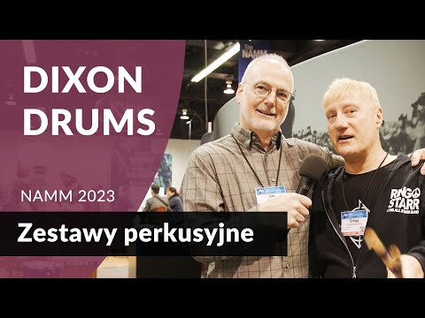 Perkusja Dixon Drums i Gregg Bissonette [NAMM 2023]