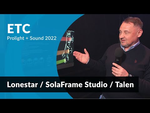 ETC: HES Lonestar / SolaFrame Studio / Talen - oświetlenie teatralne i studyjne