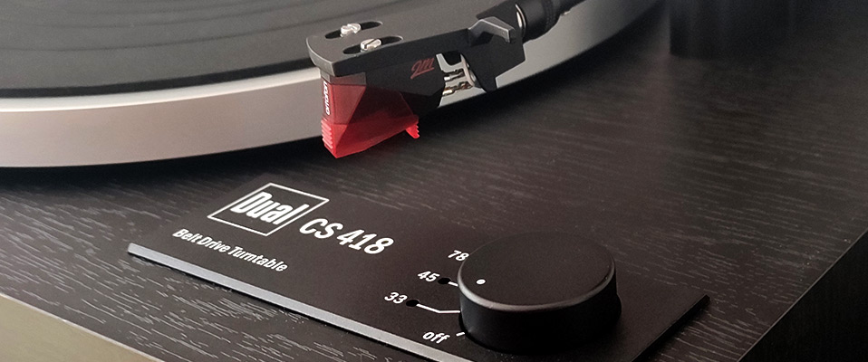 Dual CS418 - wejście analoga